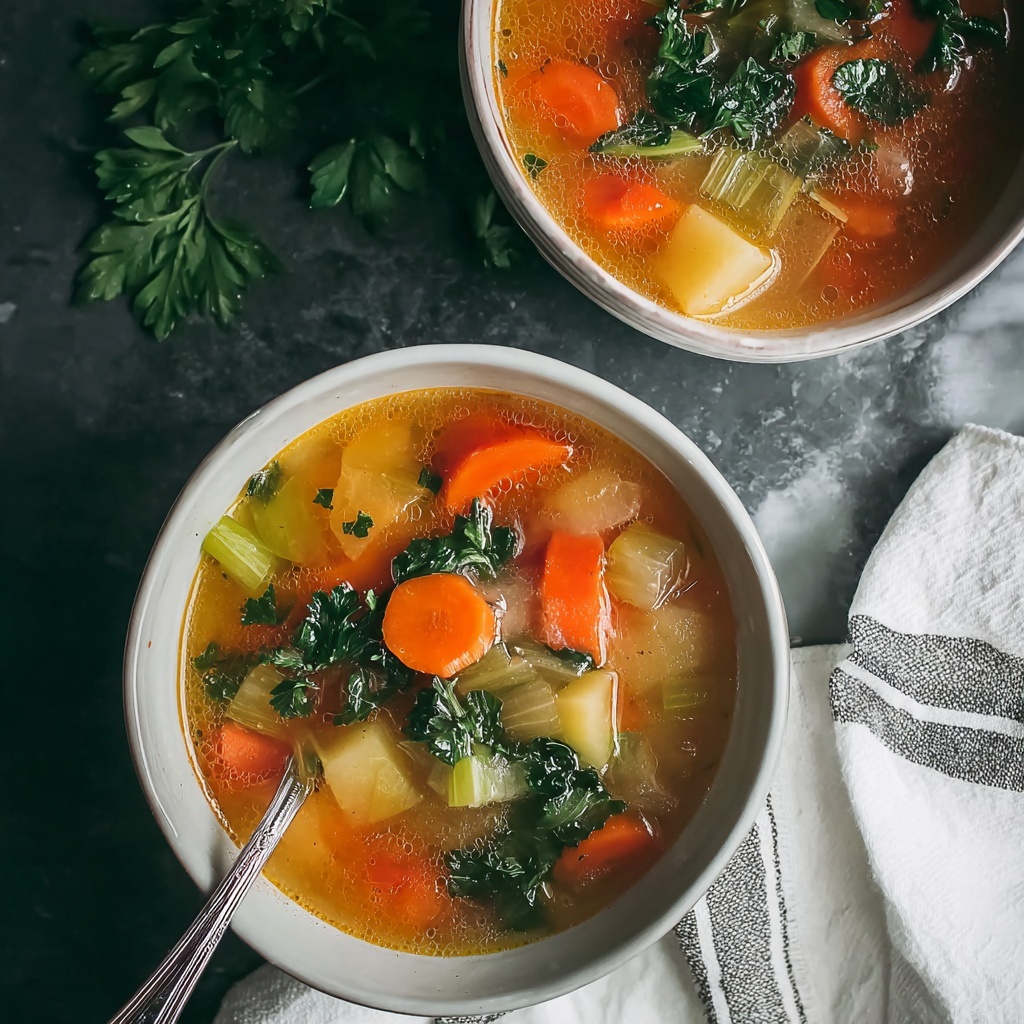Cleansing Winter Vegetable Miso Soup Recipe - Recipe Image