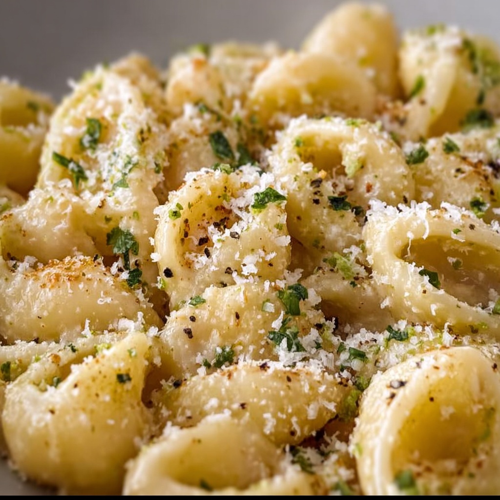 Garlic Bread Pasta Recipe - Recipe Image