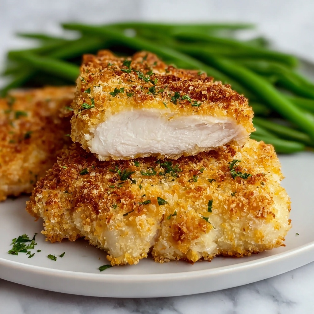 Air Fryer Parmesan Crusted Chicken Recipe - Recipe Image