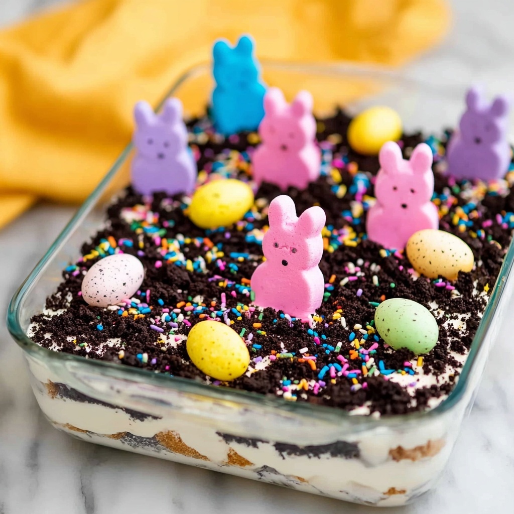 Easter Dirt Cake Recipe - Recipe Image