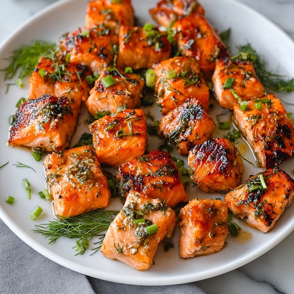 Pan-Seared Salmon Bites Recipe - Recipe Image