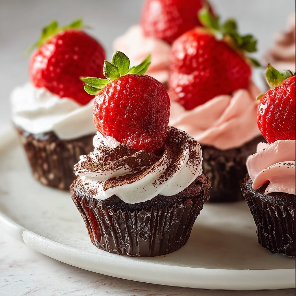 Chocolate Cheesecake Stuffed Strawberries Recipe - Recipe Image