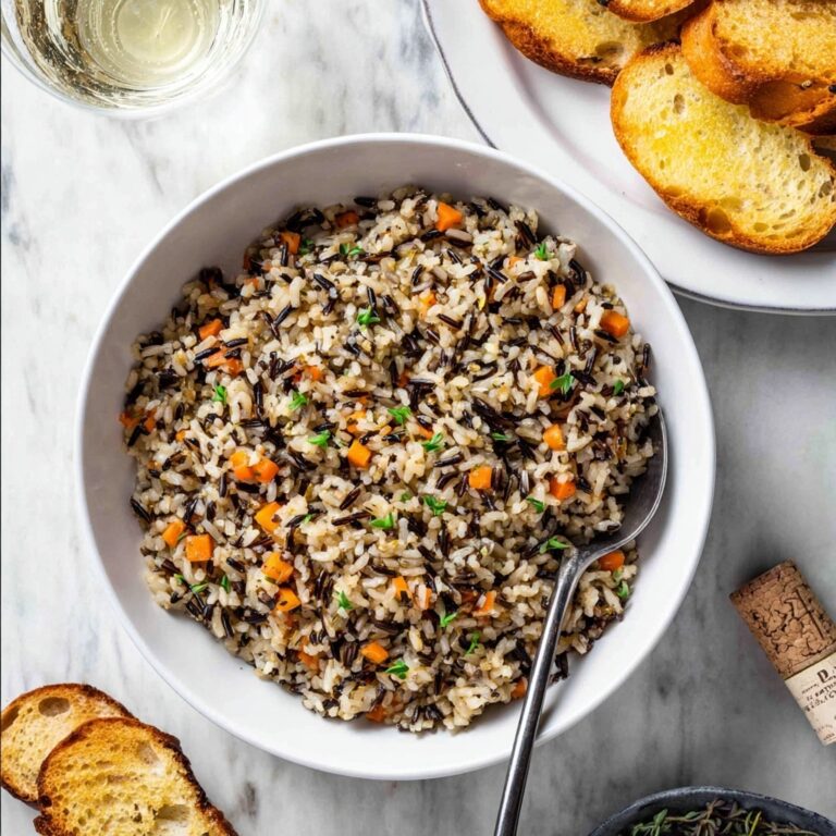 Wild Rice Pilaf with Sautéed Vegetables and Fresh Herbs Recipe