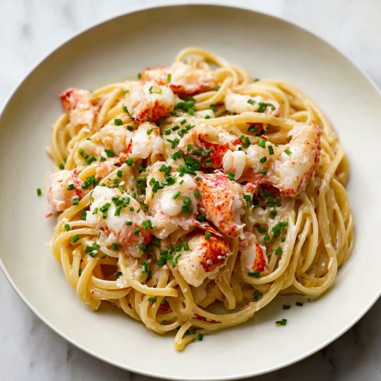 Lobster Pasta with Cream Sauce Recipe