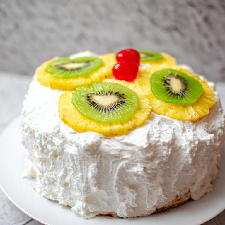 Tropical Layered Poke Cake Recipe