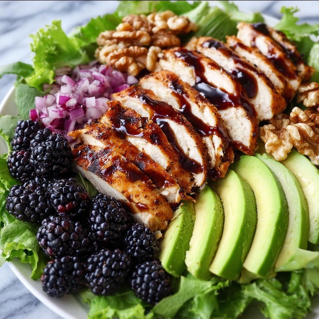Blackberry Chicken Salad Recipe - Recipe Image