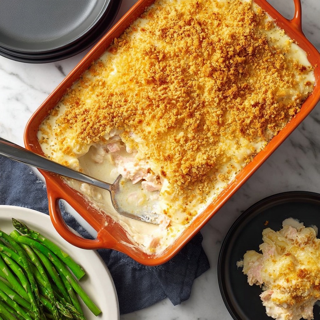 Chicken Cordon Bleu Casserole Recipe - Recipe Image