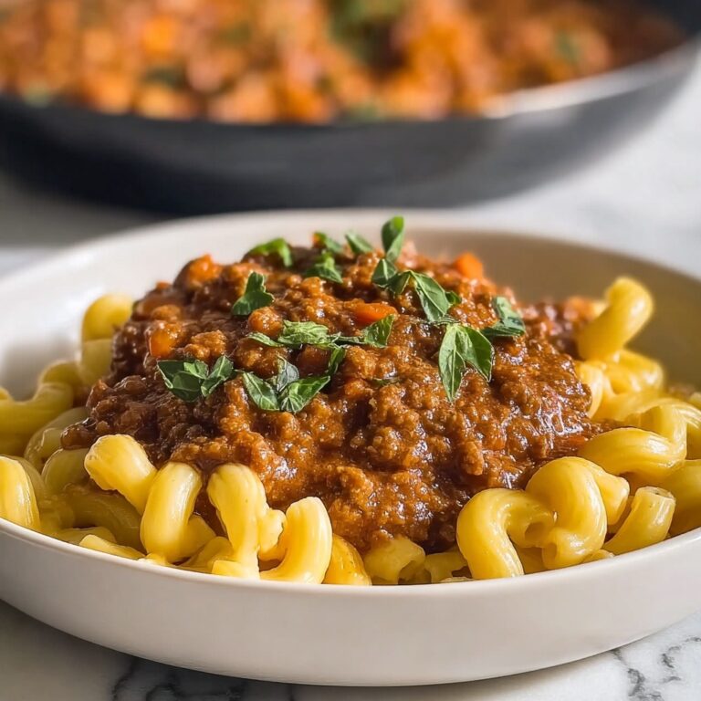 Savory Beefaroni Delight Recipe