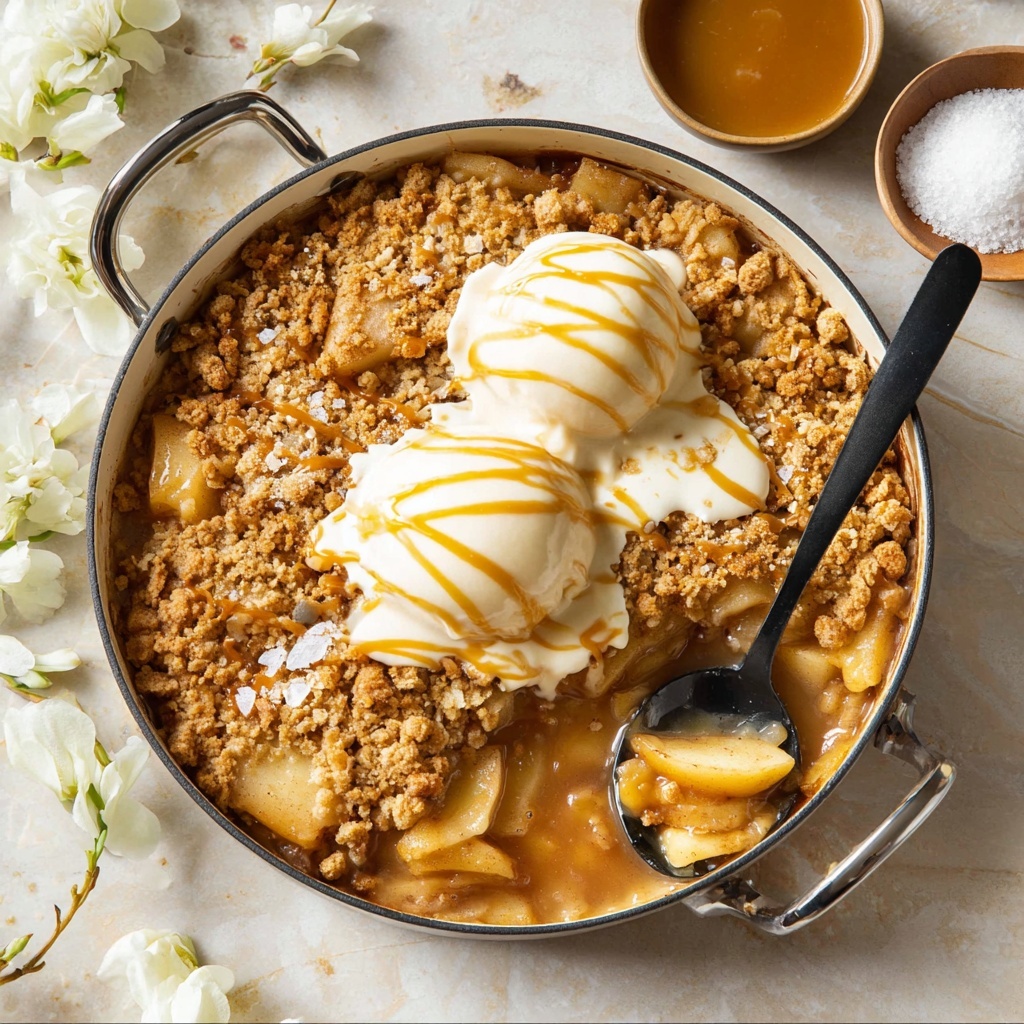 Caramel Apple Cookie Skillet Recipe - Recipe Image