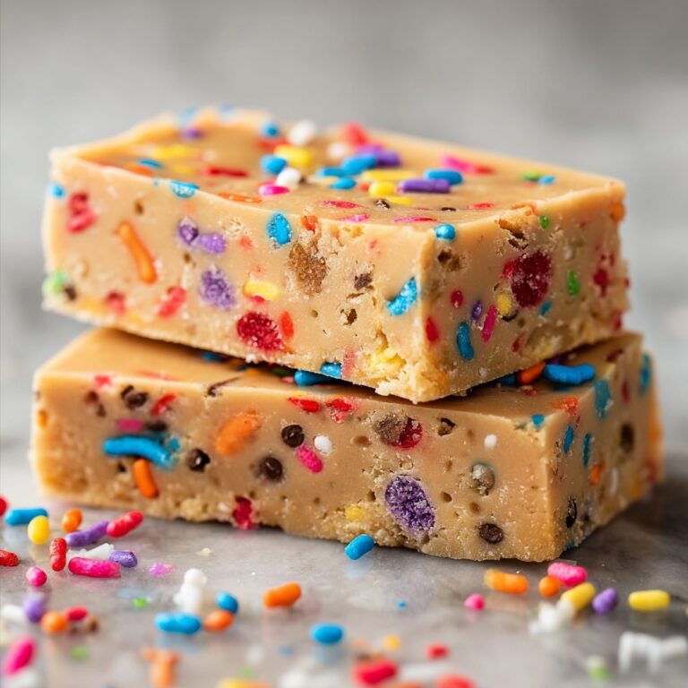 Birthday Cake Protein Bars Recipe