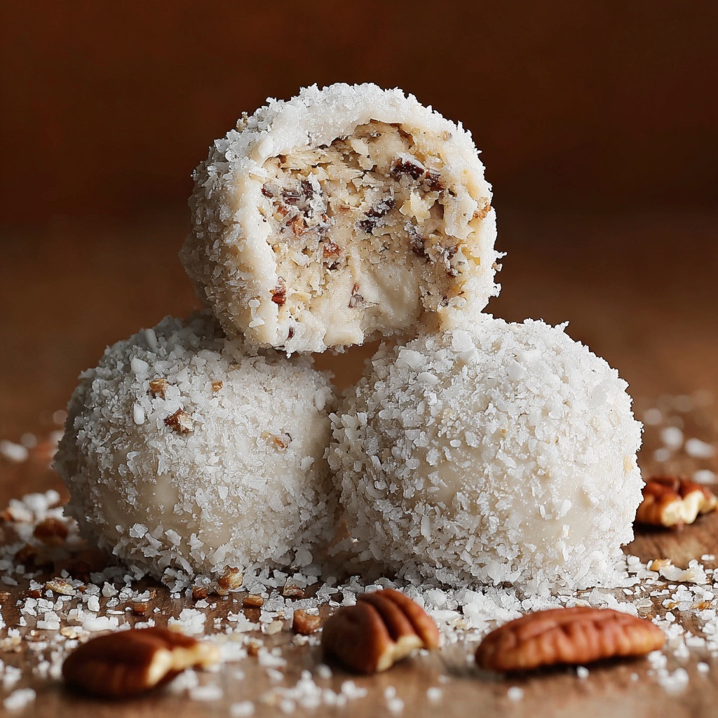 Buttery Pecan Snowball Cookies Recipe - Recipe Image