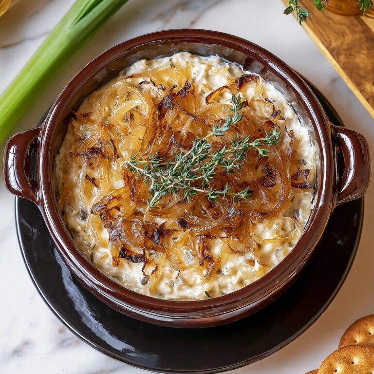 Creamy French Onion Dip Recipe
