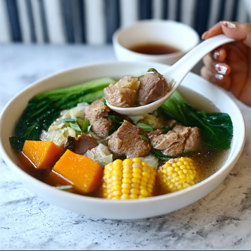 Beef Ribs Nilaga Recipe - Recipe Image