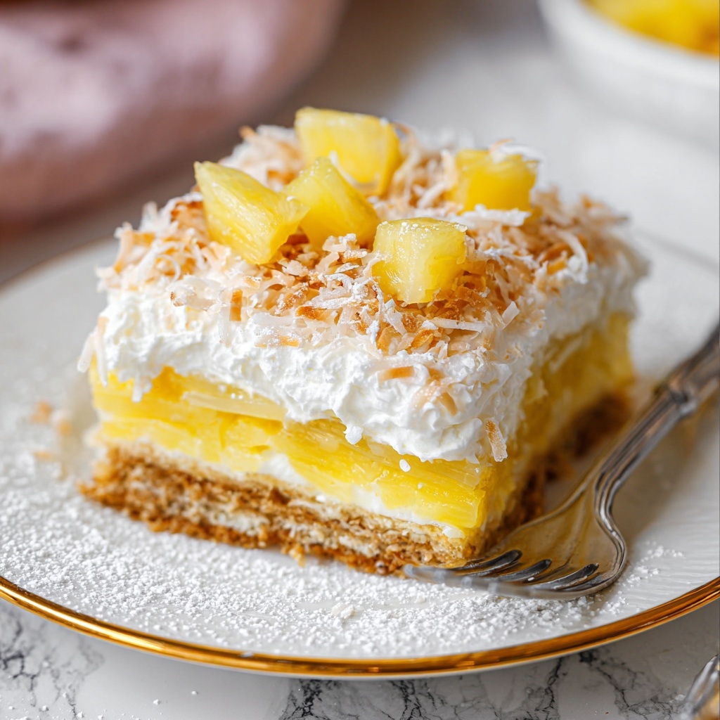 Easy No-Bake Pineapple Dessert Recipe - Recipe Image