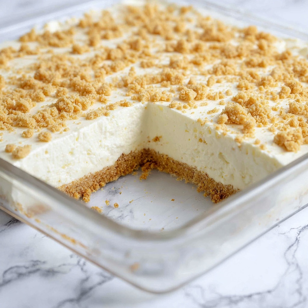 No-Bake Woolworth Icebox Cheesecake Recipe - Recipe Image