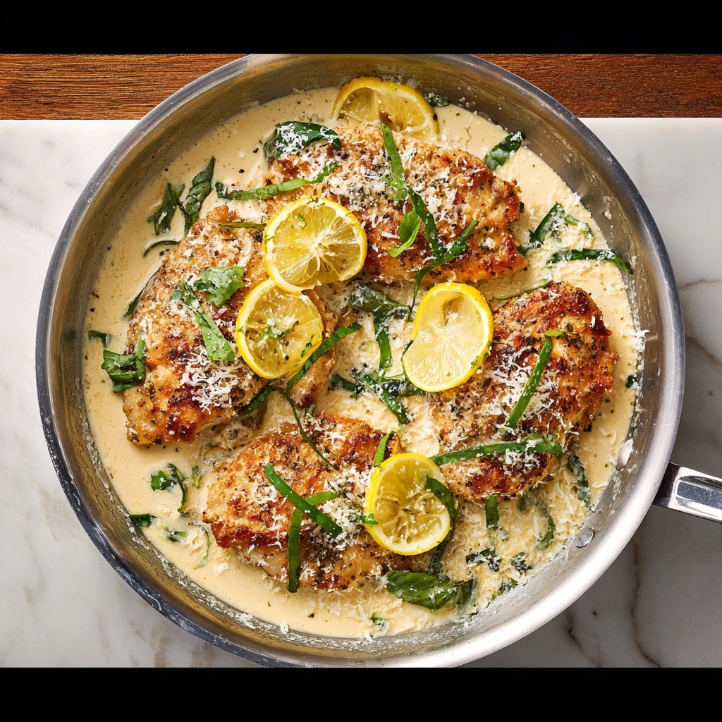 Creamy Lemon Chicken Recipe - Recipe Image
