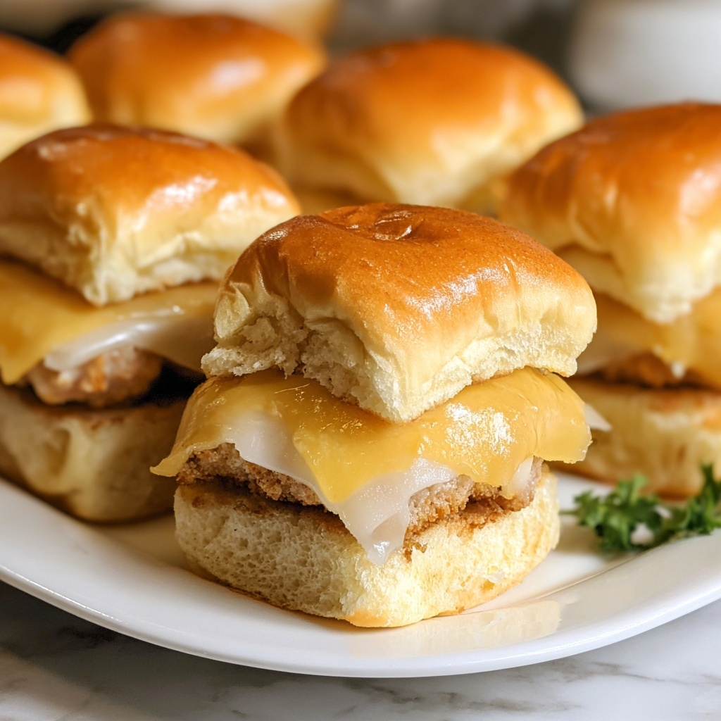 Hawaiian Turkey and Cheese Sliders Recipe - Recipe Image