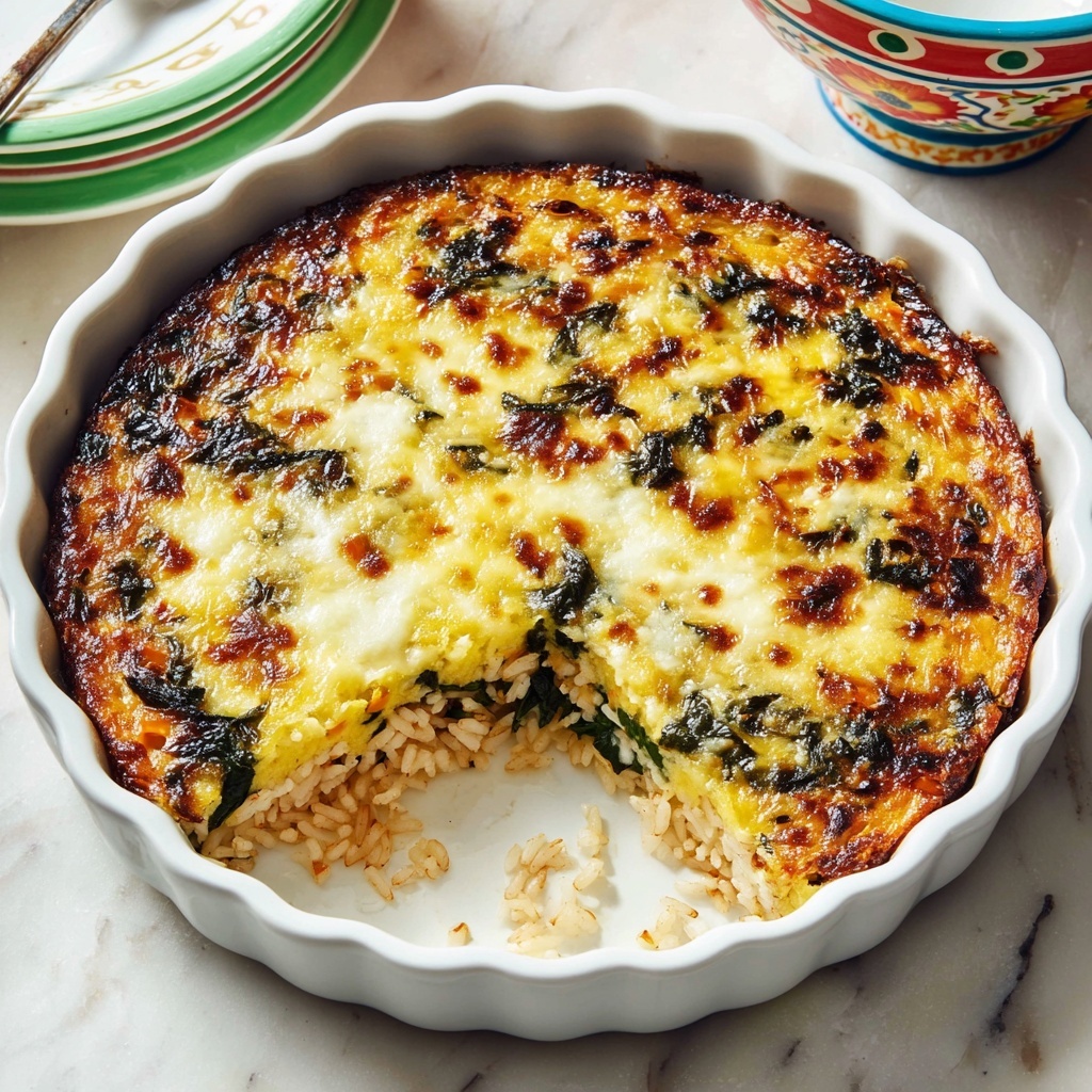 Crustless Spinach Quiche Recipe - Recipe Image