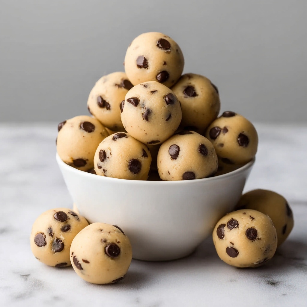 Chocolate Chip Cookie Dough Balls Recipe - Recipe Image