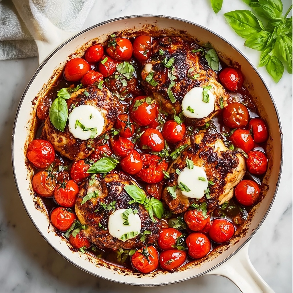 Chicken Caprese Skillet Recipe - Recipe Image