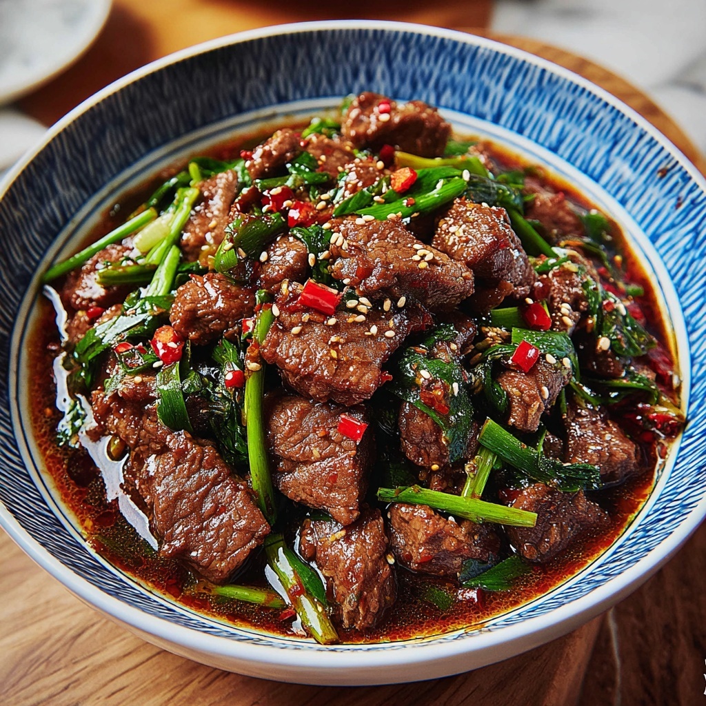 Sichuan Boiled Beef Recipe - Recipe Image