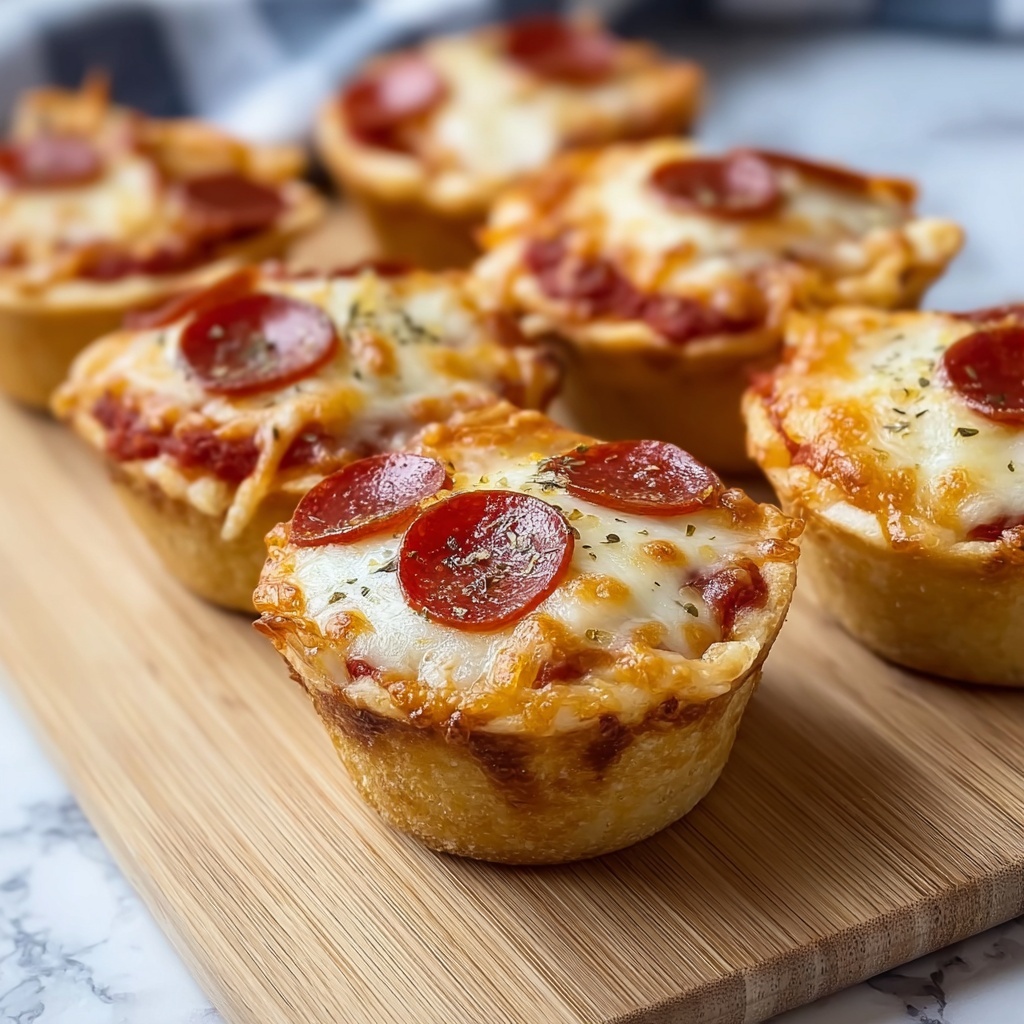 Pizza Cupcakes Recipe - Recipe Image