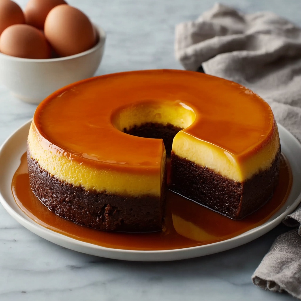 Chocoflan Recipe - Recipe Image