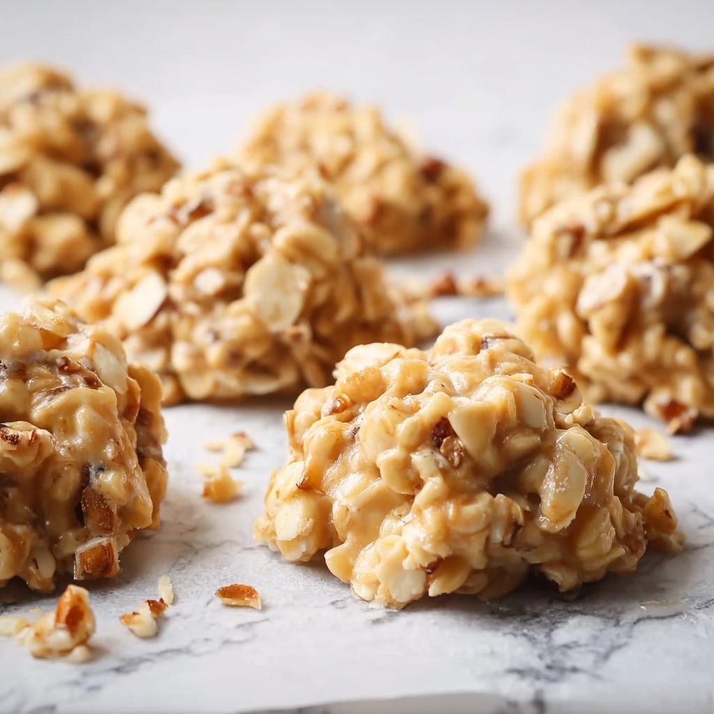 No-Bake Coconut Pecan Praline Cookies Recipe - Recipe Image