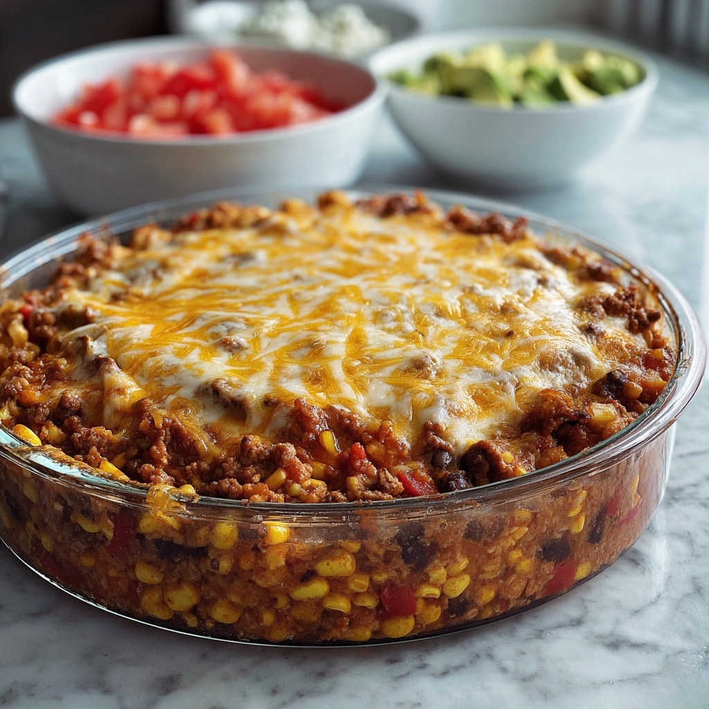 Easy Mexican Casserole Recipe - Recipe Image