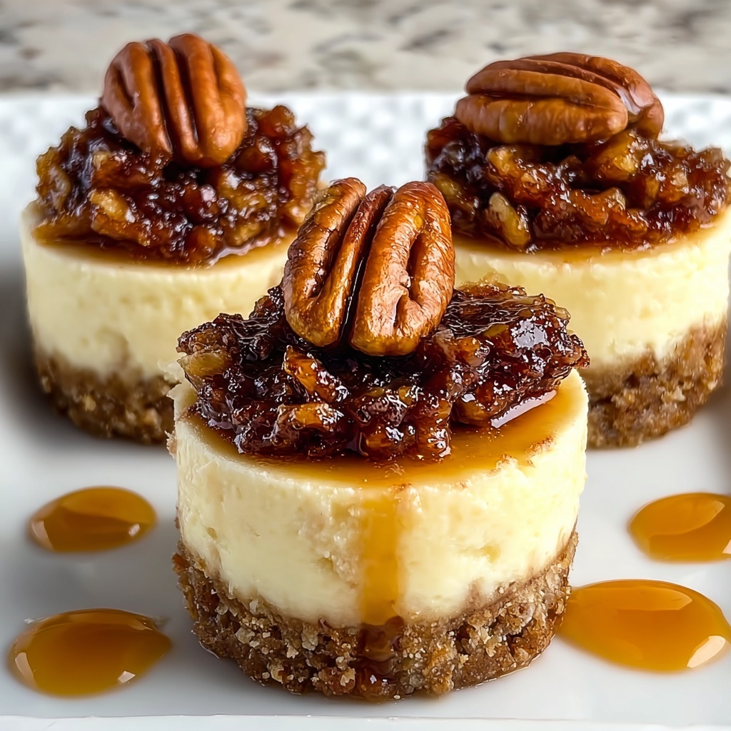 Air Fryer Mini Pecan Cheesecakes Recipe - Recipe Image