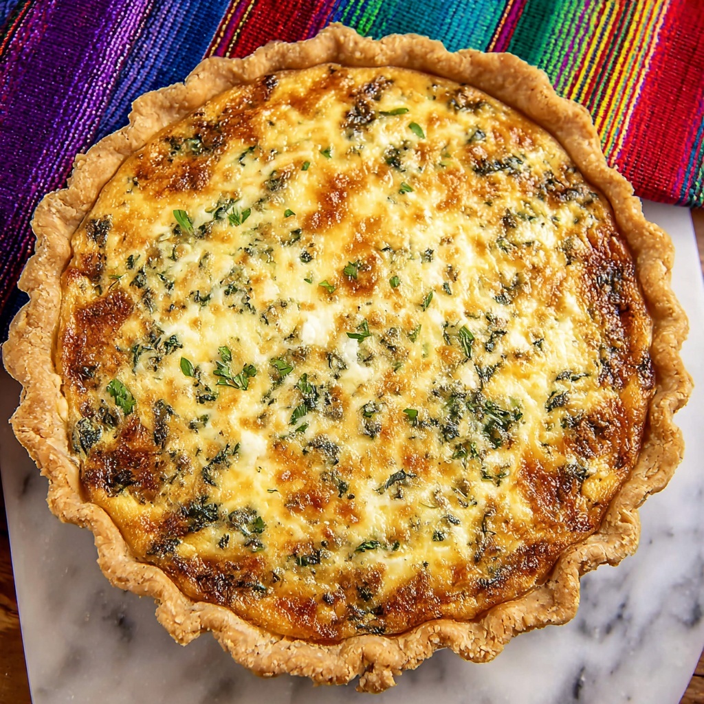 Monterey Chicken Quiche Recipe - Recipe Image
