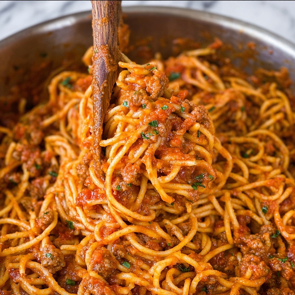 One-Pot Taco Spaghetti Recipe - Recipe Image
