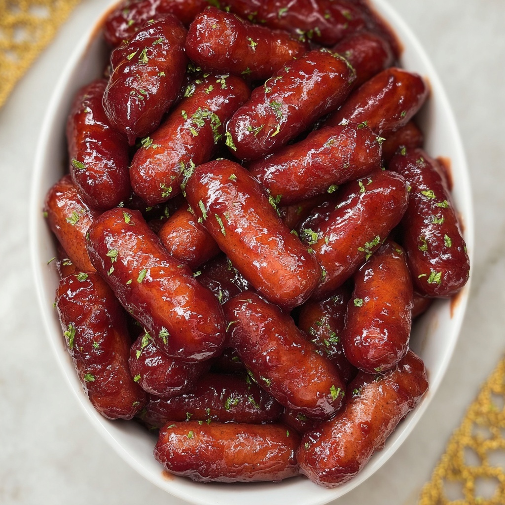 Cranberry Little Smokies Recipe - Recipe Image