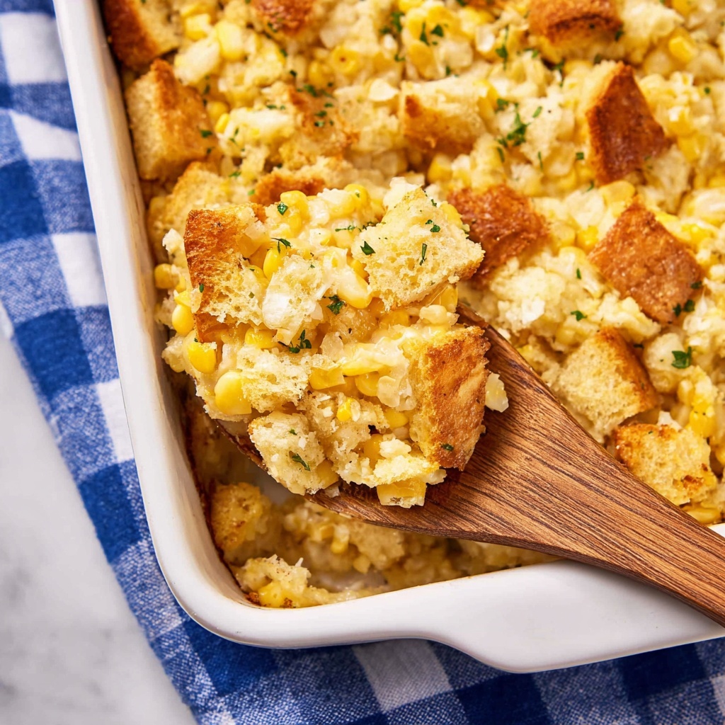 Cheesy Corn Pudding Recipe - Recipe Image