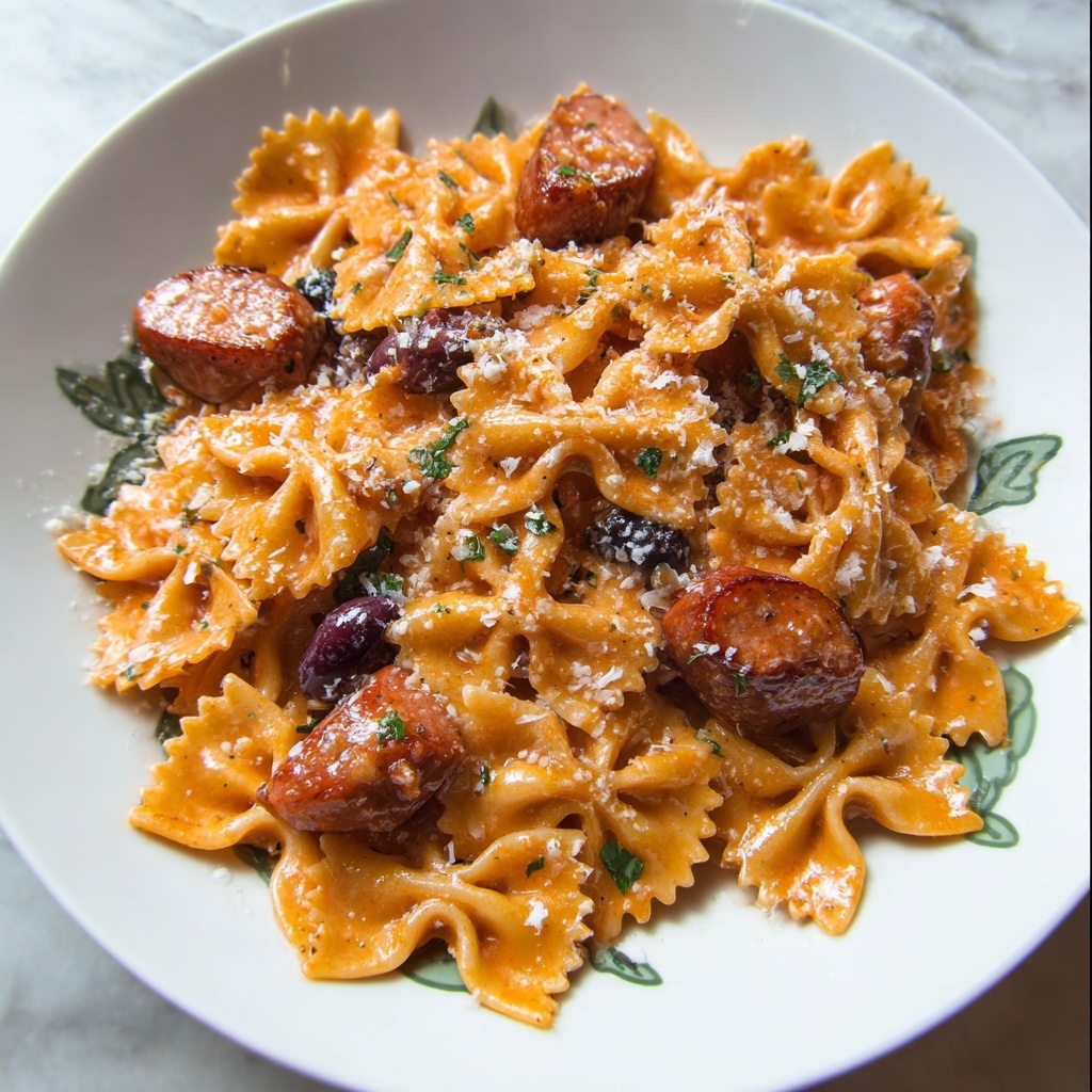 Creamy Jambalaya Pasta (Pastalaya) Recipe - Recipe Image