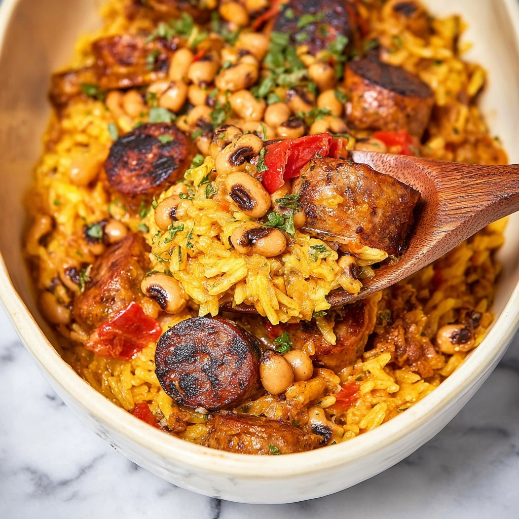 Hoppin' John Casserole Recipe - Recipe Image