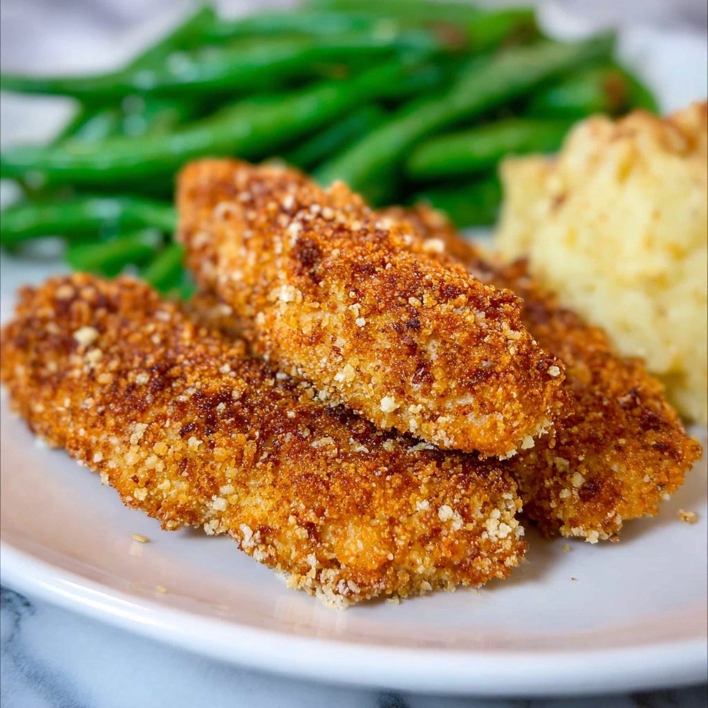 Cajun Cornbread Crusted Chicken Tenders Recipe - Recipe Image
