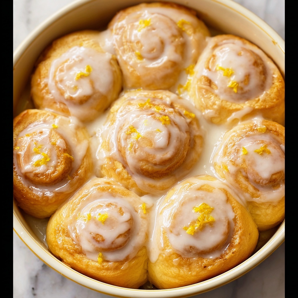 Easy Lemon Rolls Recipe - Recipe Image