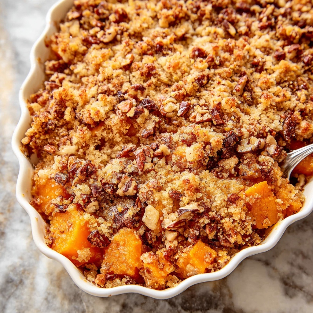 Cranberry Pecan Sweet Potato Casserole Recipe - Recipe Image