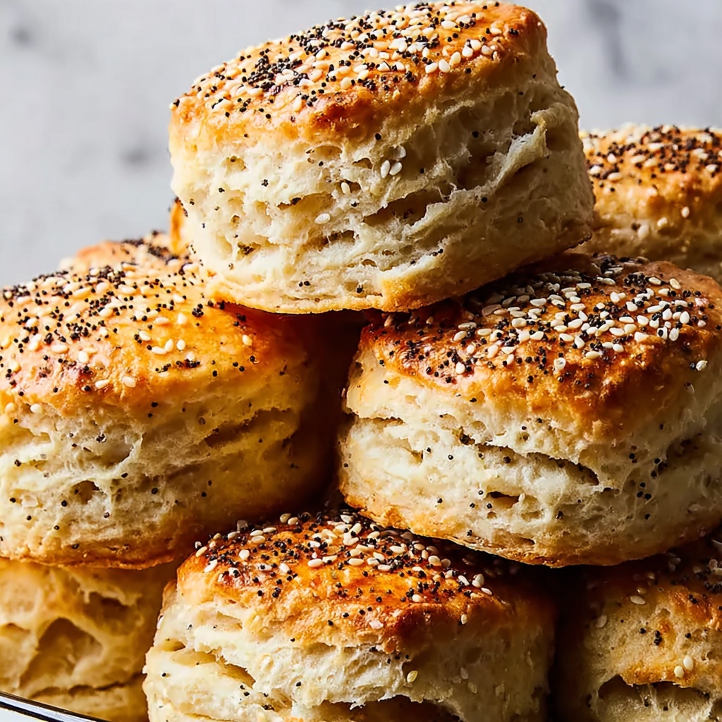 Everything Bagel Swim Biscuits Recipe - Recipe Image