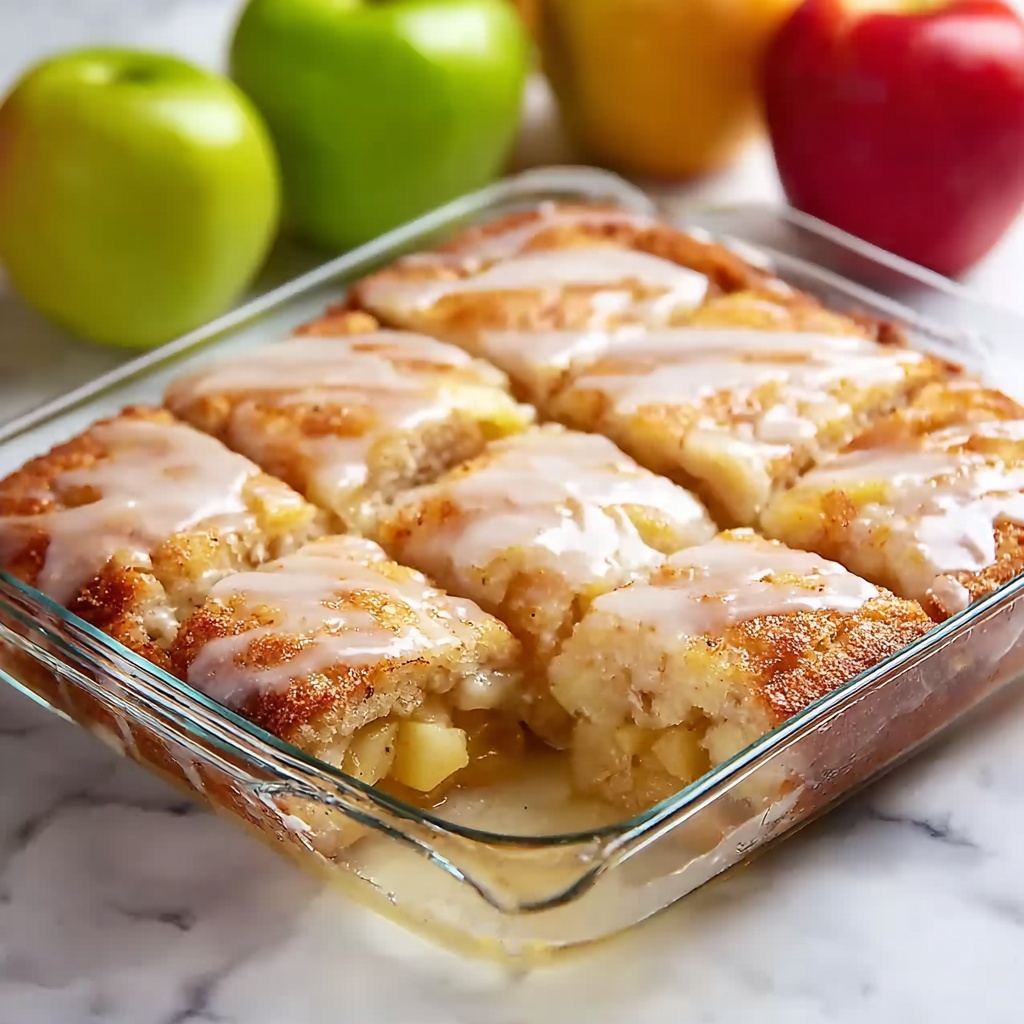Apple Cinnamon Swim Biscuits Recipe - Recipe Image