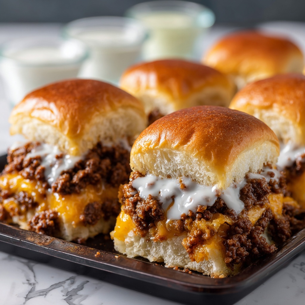 Philly Cheese Steak Sloppy Joes Recipe - Recipe Image