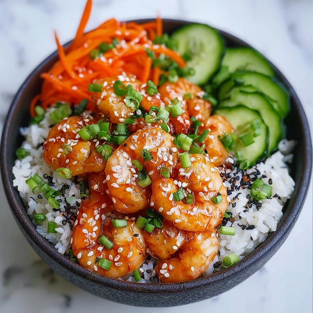 Shrimp Poke Bowl (Healthy & Easy!) Recipe - Recipe Image