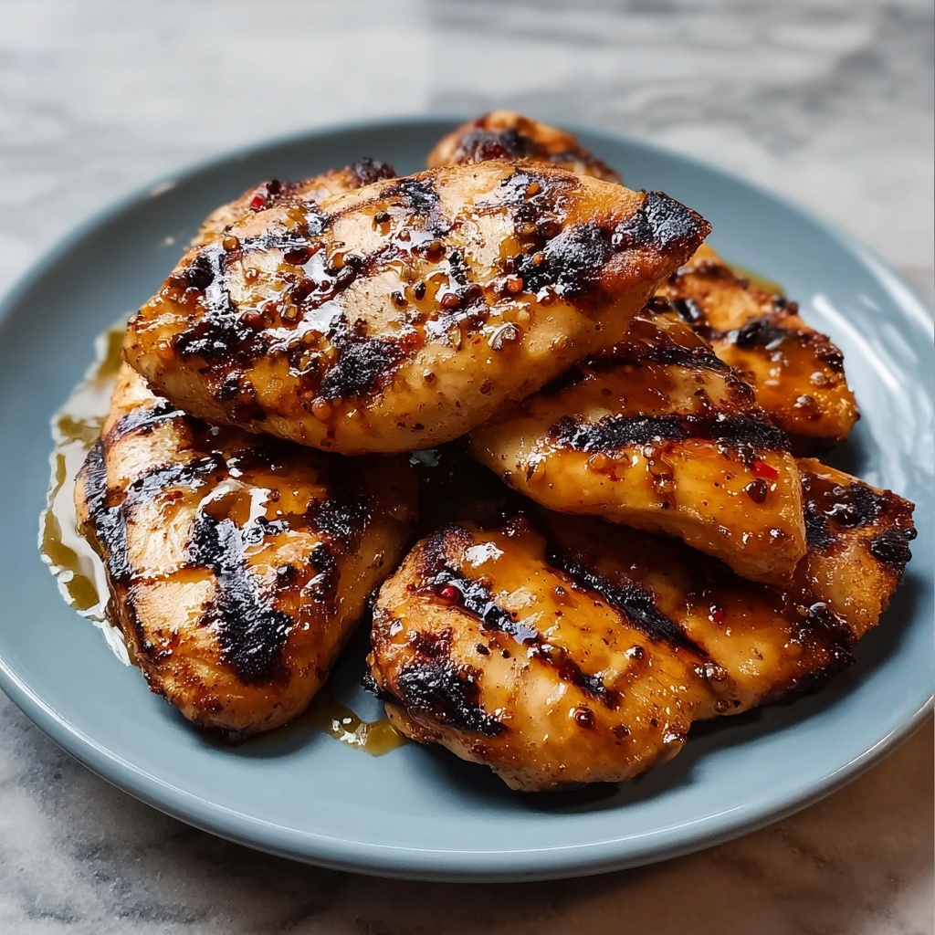 Honey Mustard Grilled Chicken Breast Recipe - Recipe Image