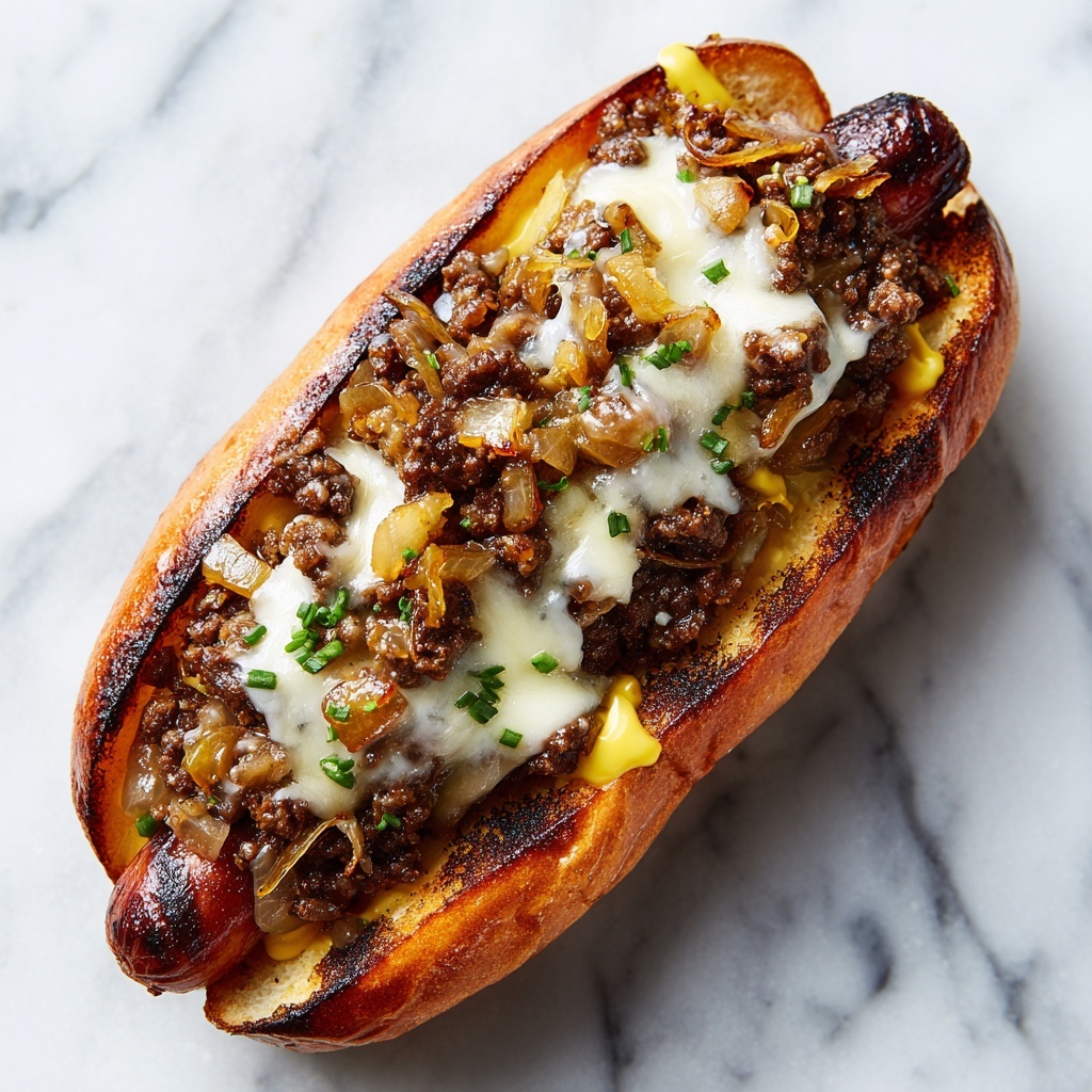 Chili Cheese Dogs Recipe - Recipe Image