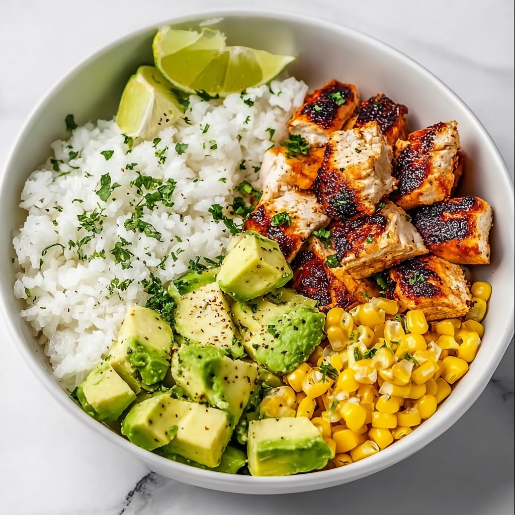 Honey Chipotle Chicken Rice Bowls Recipe - Recipe Image