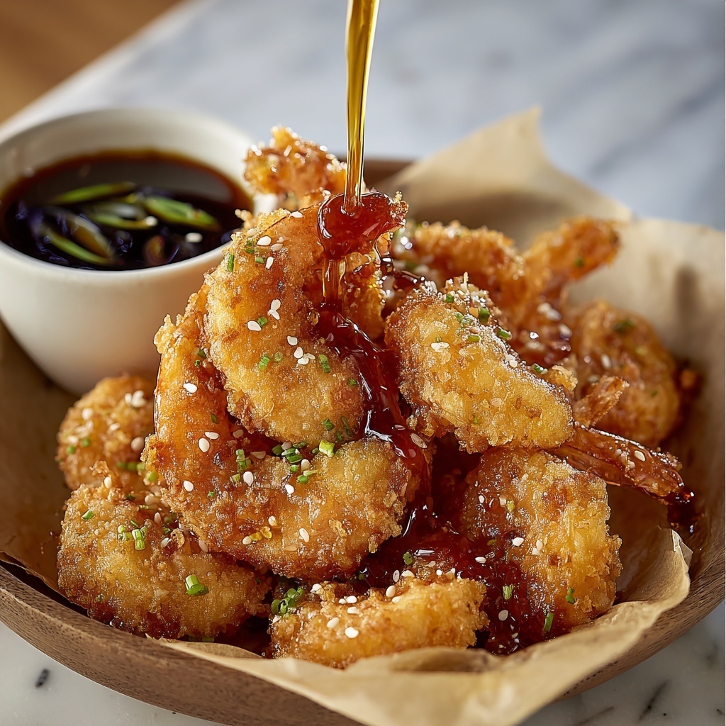 Hot Honey Fried Shrimp Recipe - Recipe Image