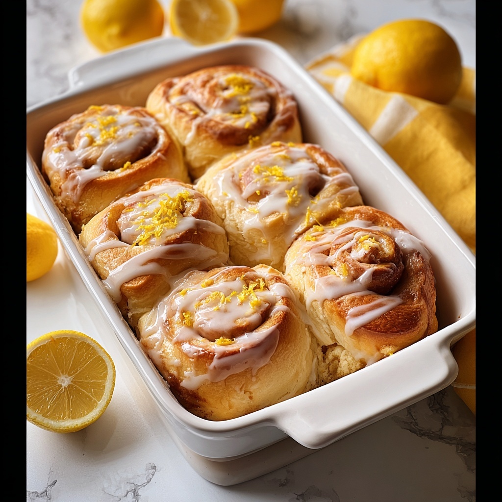 Lemon Rolls Recipe - Recipe Image