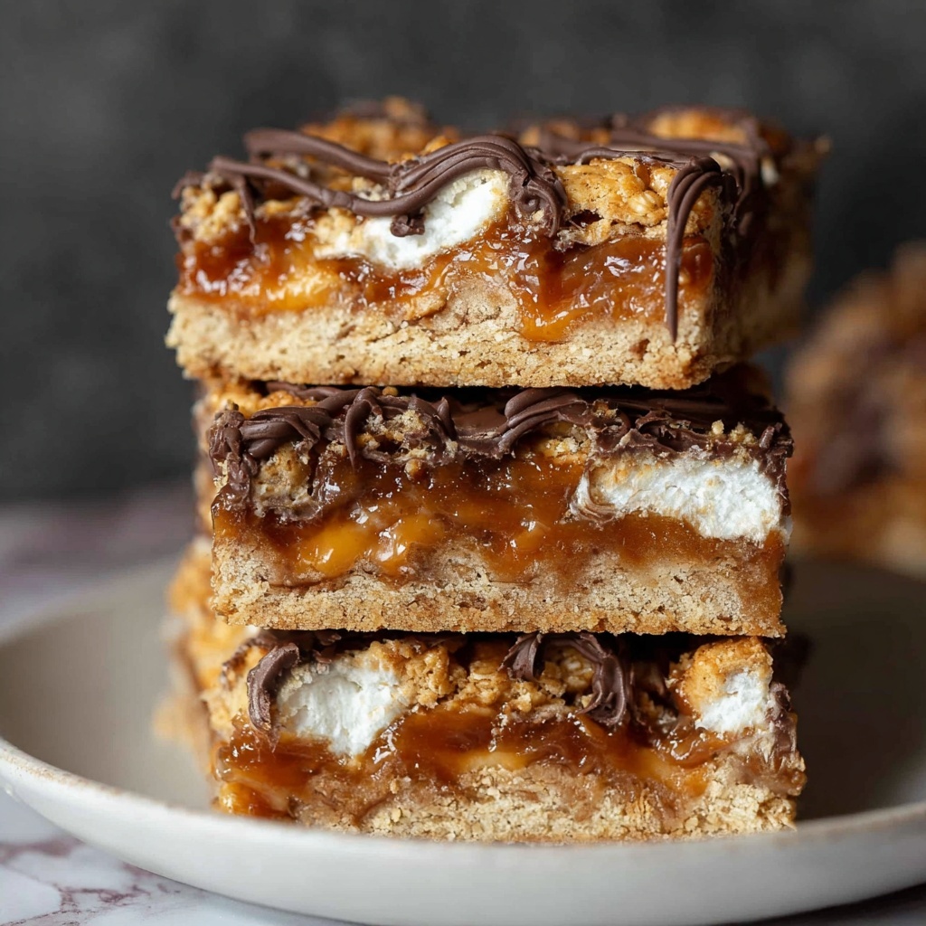 Butterfinger Caramel Bars Recipe - Recipe Image