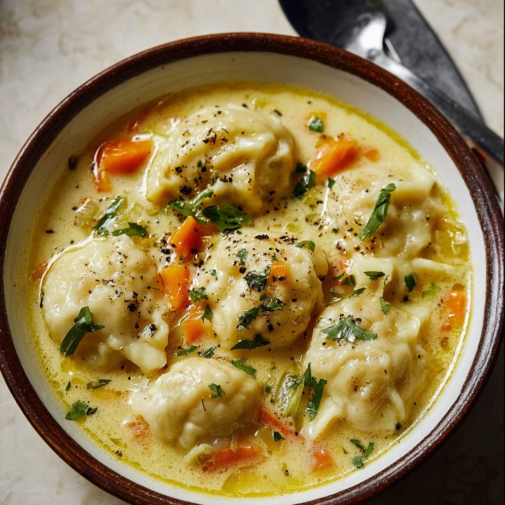 Chicken and Dumpling Soup Recipe - Recipe Image